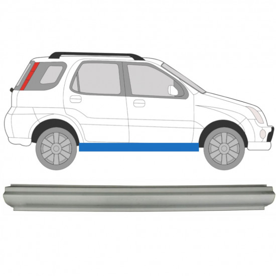 Dørpanel reparationsplade til Suzuki Ignis 2000-2003 / Venstre = Højre (symmetrisk) 7031