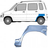 Bagskærm reparationspanel til Suzuki Wagon R+ 1993-2000 / Venstre 7038