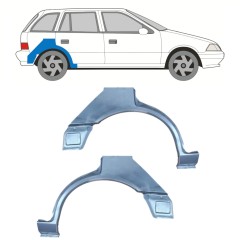 Bagskærm reparationspanel til Suzuki Swift 1988-2004 / Venstre / Højre / Sæt 12766