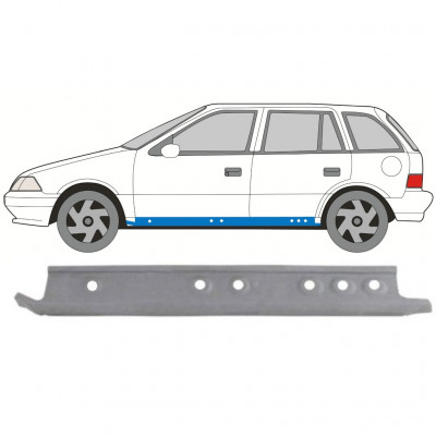 SUZUKI SWIFT 1988-2004 5 DØR INDE PÅ PANEL / VENSTRE