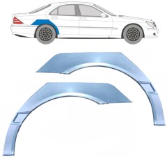 Bagskærm reparationspanel til Mercedes S-Class W220 1998-2005 / Venstre+Højre / Sæt 9221