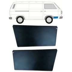 Reparationsplade dør foran og ydre til Volkswagen Transporter T3 1979-1992 / Venstre+Højre / Sæt 11091