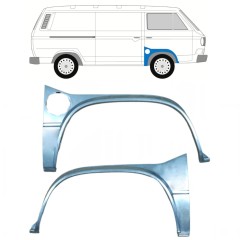 Forreste hjulkasse til Volkswagen Transporter T3 1979-1992 / Venstre+Højre / Sæt 9778