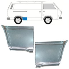 Bagskærm reparationspanel til Volkswagen Transporter T3 1979-1992 / Venstre+Højre / Sæt 11088