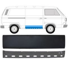 Reparationsplade skydedør indre og ydre til Volkswagen Transporter T3 1979-1992 / Højre / Sæt 11637