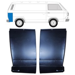 Reparationspanel til bageste hjørne til Volkswagen Transporter T3 1979-1992 / Venstre+Højre / Sæt 11630