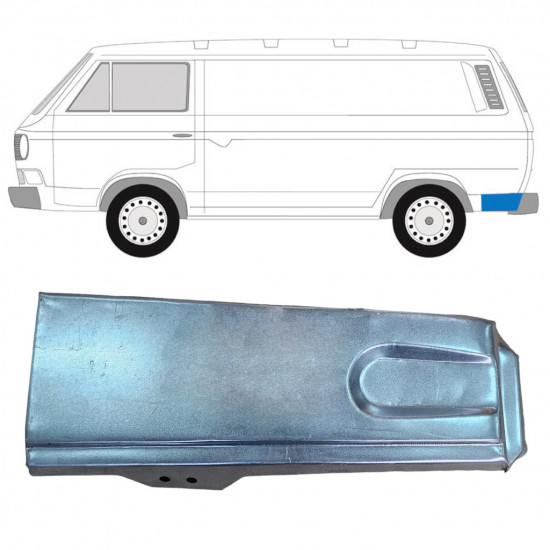 Bagskærm reparationspanel til VW Transporter T3 1979-1992 / Venstre 11632