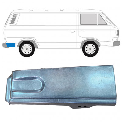 Bagskærm reparationspanel til VW Transporter T3 1979-1992 / Højre 11631