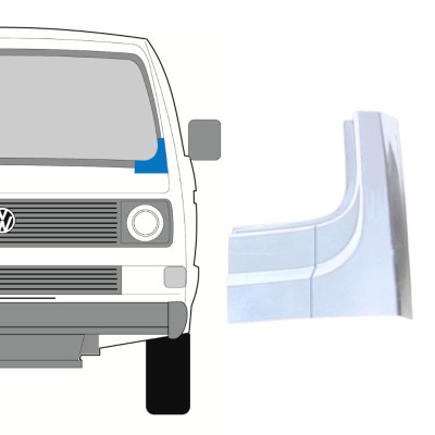 Frontruderamme til Volkswagen Transporter T3 1979-1992 / Venstre 16127