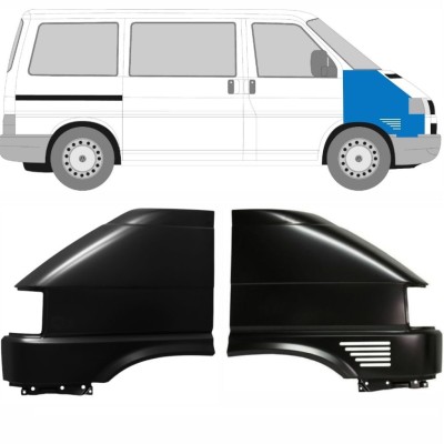 Forskærm til Volkswagen Transporter T4 1996-2003 / Venstre+Højre / Sæt 10583