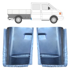 Reparationspanel til bageste hjørne til Volkswagen Transporter T4 1990-2003 / Venstre+Højre / Sæt 11778
