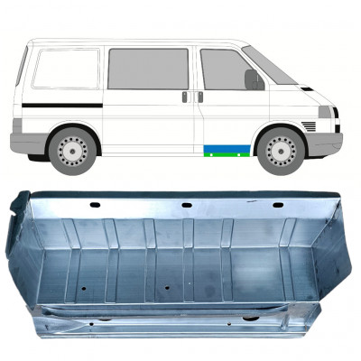 Reparationsplade til forreste trinbræt til VW Transporter T4 1990-2003 / Højre 9022