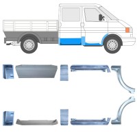 Reparationspanel sæt til Volkswagen Transporter T4 1990-2003 / Venstre+Højre / 16914