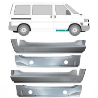 Reparationsplade forreste dørpanel indre og ydre til Volkswagen Transporter T4 1990-2003 / Sæt 9907