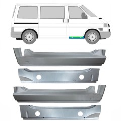 Reparationsplade forreste dørpanel indre og ydre til Volkswagen Transporter T4 1990-2003 / Sæt 9907
