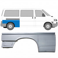 Bagskærm reparationspanel til VW Transporter T4 1990-2003 / LWB / Højre 7148