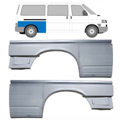 Bagskærm reparationspanel til Volkswagen Transporter T4 1990-2003 / Venstre+Højre / Sæt 10652