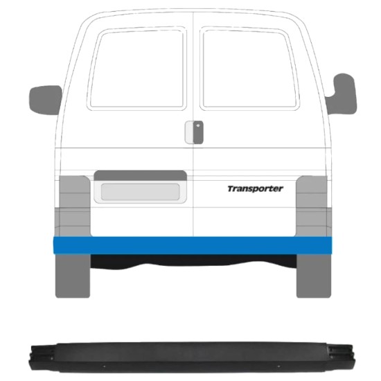 Bagkofanger til Volkswagen Transporter T4 1990-1996 16001