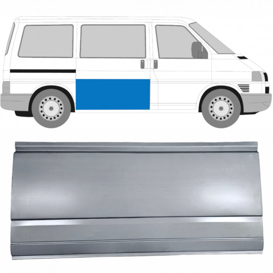VW T4 1990-2003 REPARATIONSDEL TIL SKYDEDØRE / HØJRE