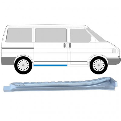 VW T4 1990-2003 REPARATIONSDEL TIL SKYDEDØRE / HØJRE