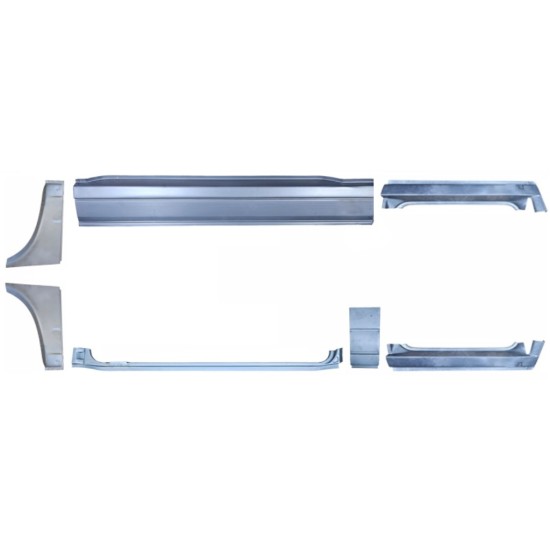 Reparationspanel sæt til Volkswagen Transporter T4 1990-2003 / Venstre / Højre / 14700