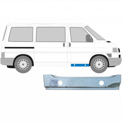 Reparationsdel til forreste dørtrin indvendig til VW Transporter T4 1990-2003 / Højre 5361