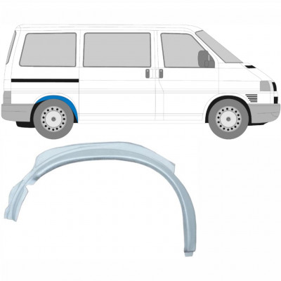 Bag hjulkasse indvendig reparationsplade til VW Transporter T4 1990-2003 / Højre 6152