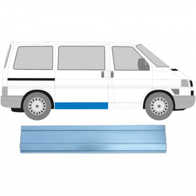 VW T4 1990-2003 SKYDEDØRE YDRE PANEL / HØJRE