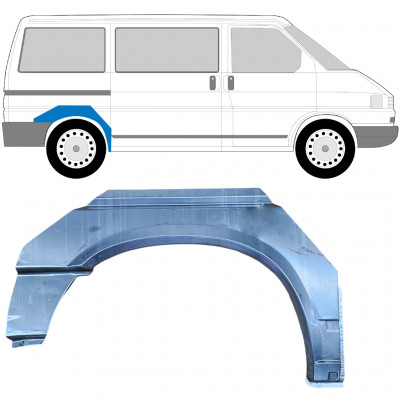 VW T4 1990-2003 KORT AKSELAFSTAND BAGSKÆRM PANEL / HØJRE