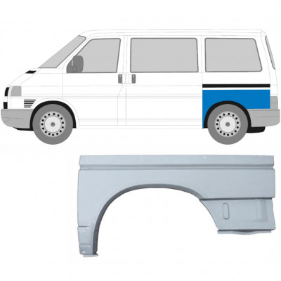 Bagskærm reparationspanel til VW Transporter T4 1990-2003 / SWB / Venstre 5375