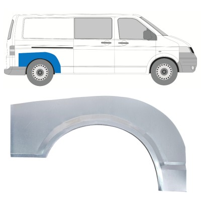 Bagskærm reparationspanel til Volkswagen Transporter T5 2003-2015 / Højre 16370