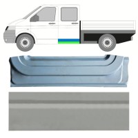Reparationsplade bagdør indre og ydre til Volkswagen Transporter T5 2003-2015 / Venstre / Sæt 16877
