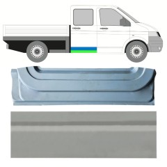 Reparationsplade bagdør indre og ydre til Volkswagen Transporter T5 2003-2015 / Højre / Sæt 16876