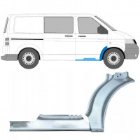 Reparationsplade til dørpanel og forskærm til Volkswagen Transporter T5 2003-2015 / Højre / Sæt 12636