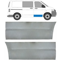 Reparationsplade dør foran og ydre til Volkswagen Transporter T5 2003-2015 / Venstre+Højre / Sæt 9601