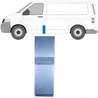 VW TRANSPORTER T5 2003-2015 SØJLE MONTERINGSDELE / VENSTRE