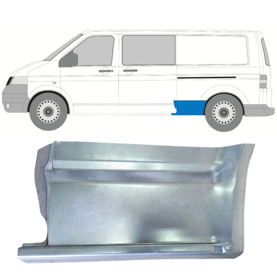 Bagskærm reparationspanel til Volkswagen Transporter T5 2003-2015 / Venstre 16667