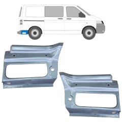 Bagskærm reparationspanel til Volkswagen Transporter T5 2003-2015 / Venstre+Højre / Sæt 12030