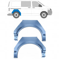 Bagskærm reparationspanel til VW Transporter T5 2003-2015 / Venstre+Højre / Sæt 10450