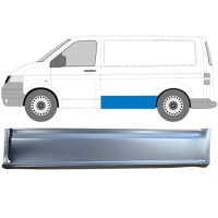 Sideplade udvendig + ydre til Volkswagen Transporter T5 2003-2015 / Venstre 16917