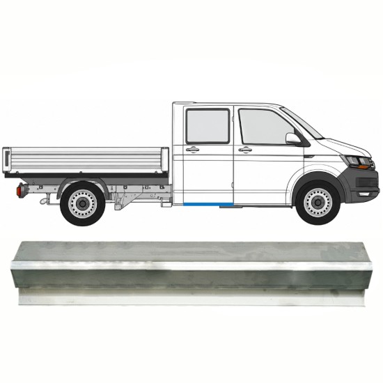 Bagerste reparationsdørpanel til Volkswagen Transporter T6 2015-2024 / Venstre = Højre (symmetrisk) 17131
