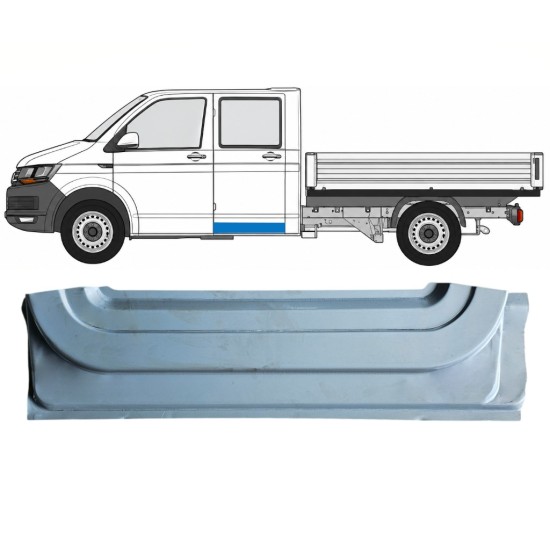 Reparationsplade til bagdør indvendig til Volkswagen Transporter T6 2015-2024 / Venstre 17159