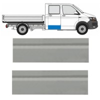 Reparationsplade til bagdør udvendig til Volkswagen Transporter T6 2015-2024 / Venstre = Højre (symmetrisk) 17126
