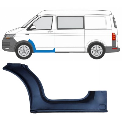 Reparationsdel til forreste dørtrin til Volkswagen Transporter T6 2015-2024 / Venstre 17118