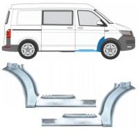 Reparationsplade til dørpanel og forskærm til Volkswagen Transporter T6 2015-2024 17198