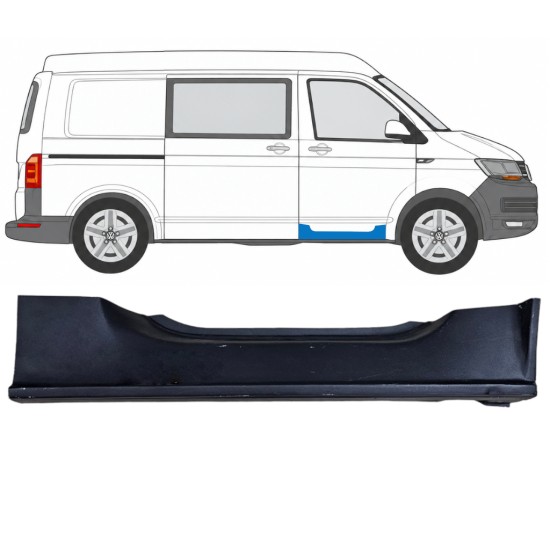 Reparationsplade til forreste dørpanel til Volkswagen Transporter T6 2015-2024 / Højre 17192