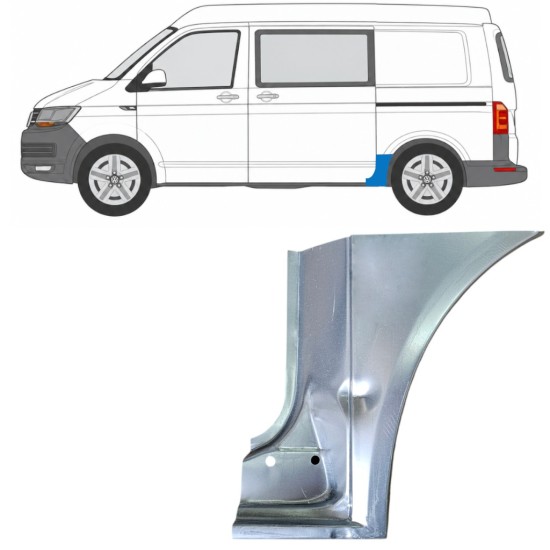 Bagskærm reparationspanel til Volkswagen Transporter T6 2015-2024 / Venstre 17153