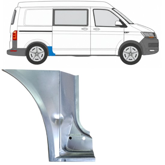 Bagskærm reparationspanel til Volkswagen Transporter T6 2015-2024 / Højre 17152