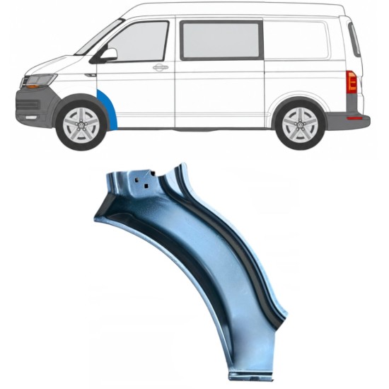 Skærmkant reparationsplade til Volkswagen Transporter T6 2015-2024 / Venstre 17187