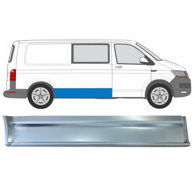 Sideplade udvendig + ydre til Volkswagen Transporter T6 2015-2024 / Højre 17204